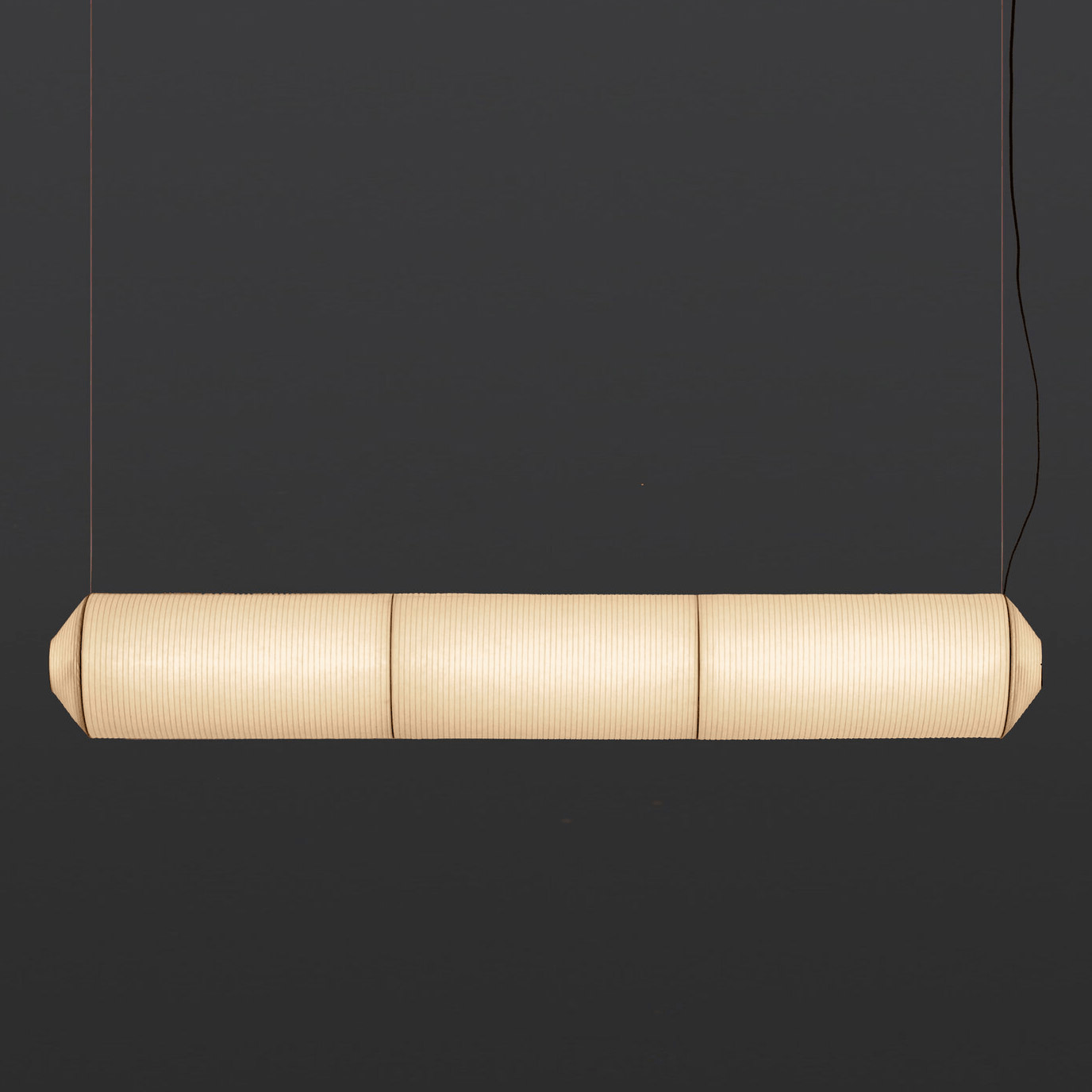 Citheis Modern Minimalist Natural Mulberry Silk Metal Pendant Lamp - Letslighting