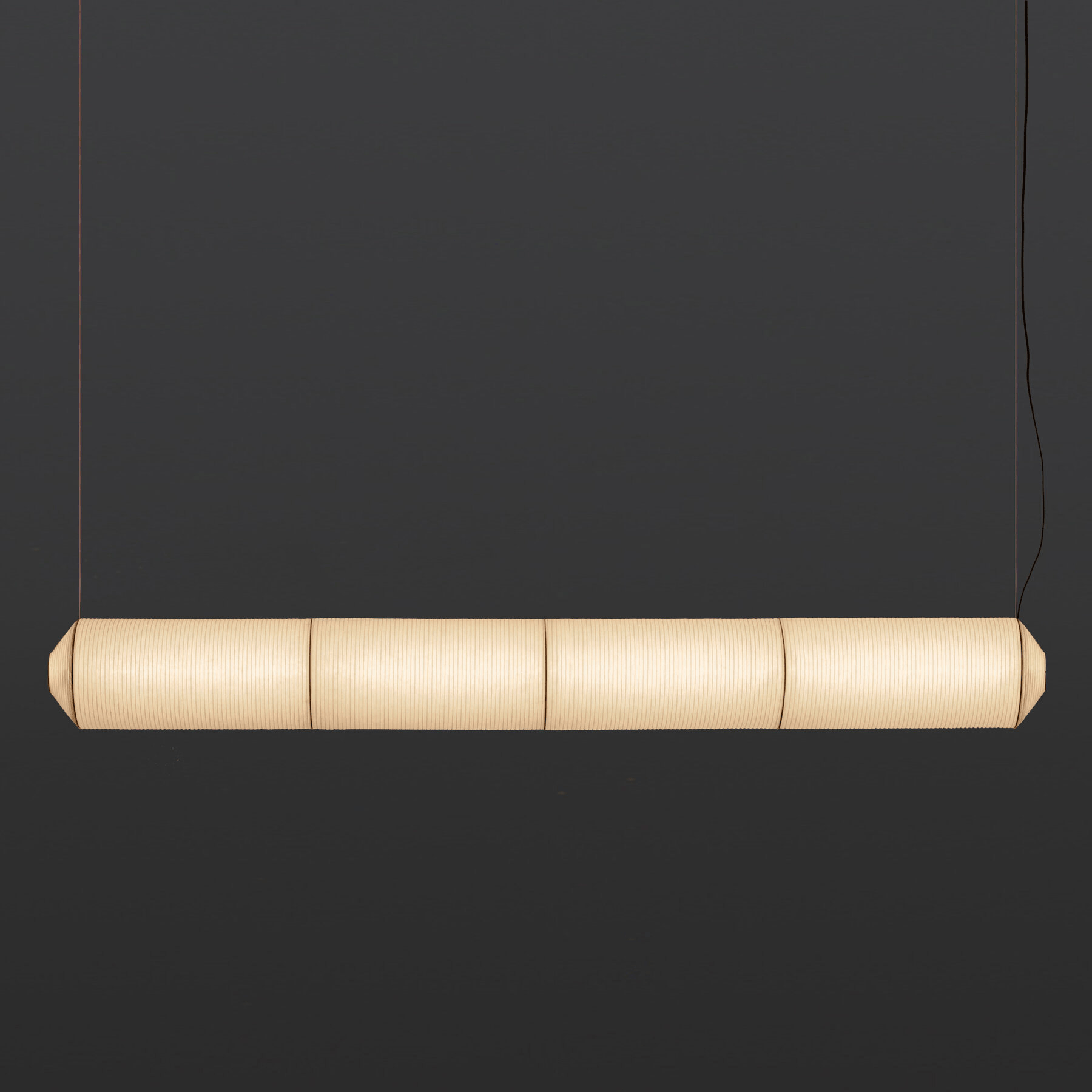 Citheis Modern Minimalist Natural Mulberry Silk Metal Pendant Lamp - Letslighting