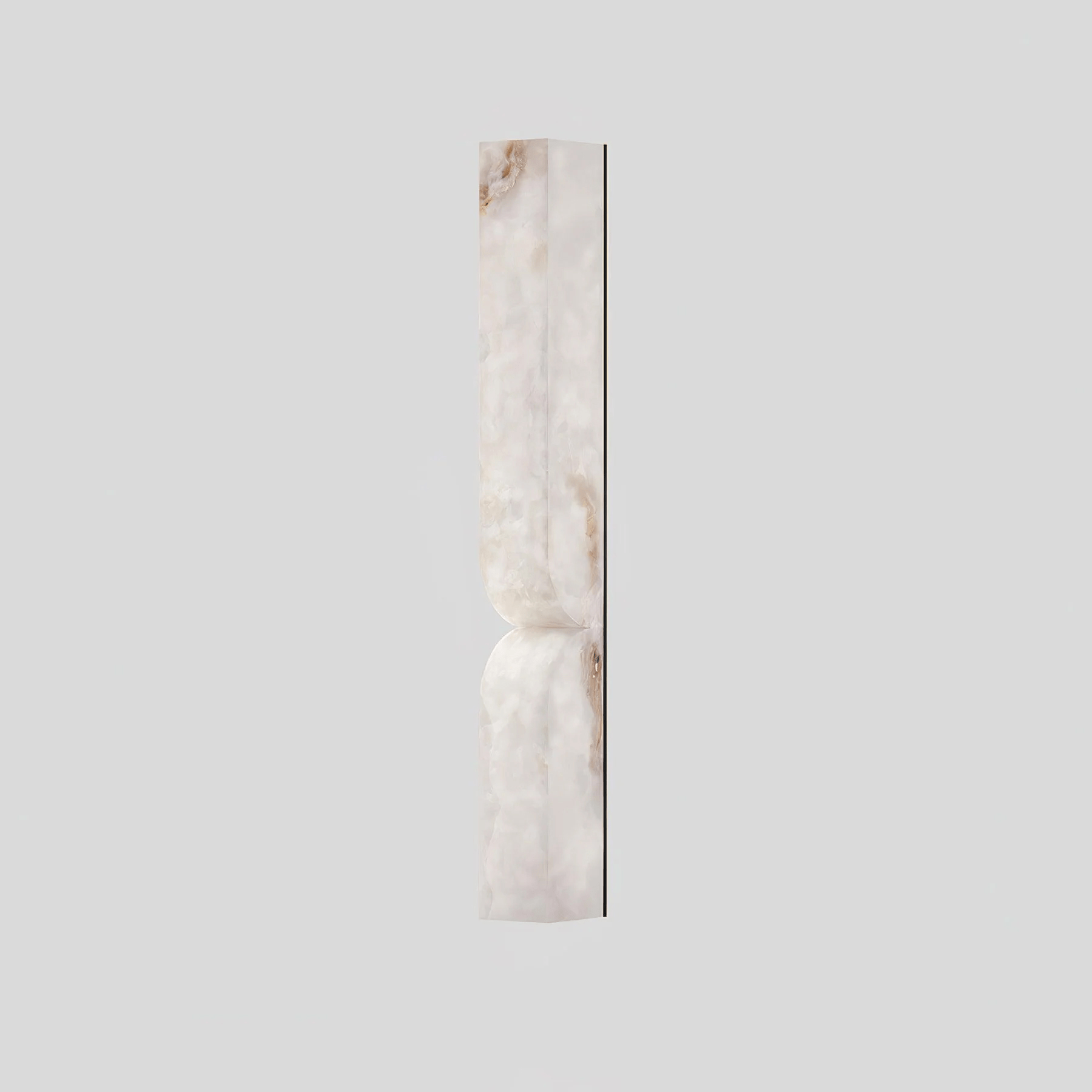 Lunaris Alabaster Rectangular Wall Lamp - Letslighting