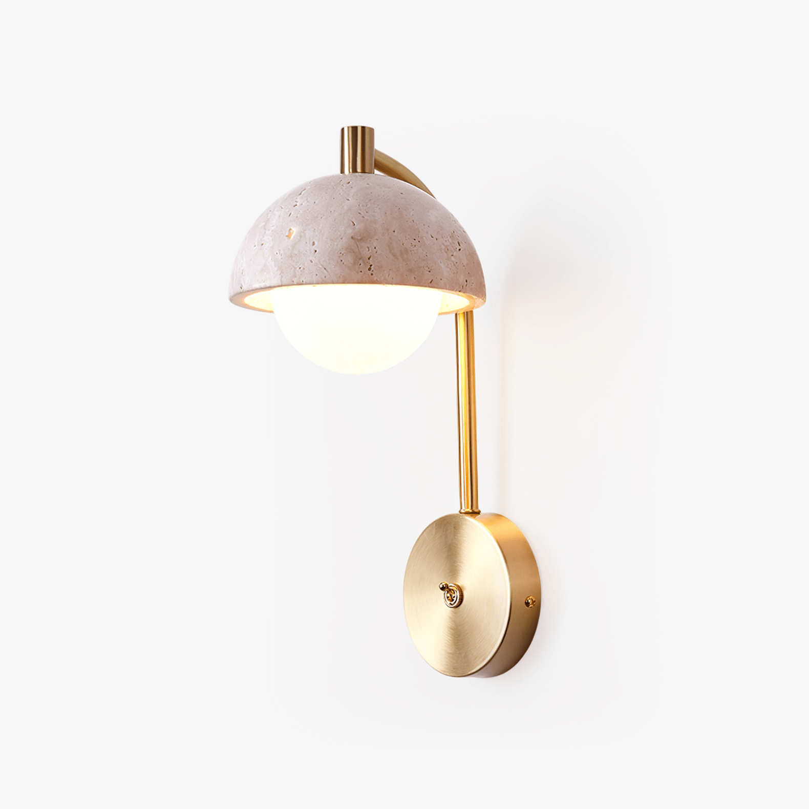 Ormaren Travertine Wall Light - Letslighting