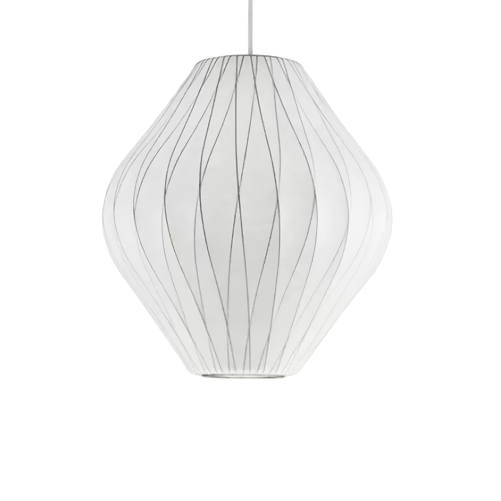 Bubble Mulberry Silk Pendant Lamp - Letslighting