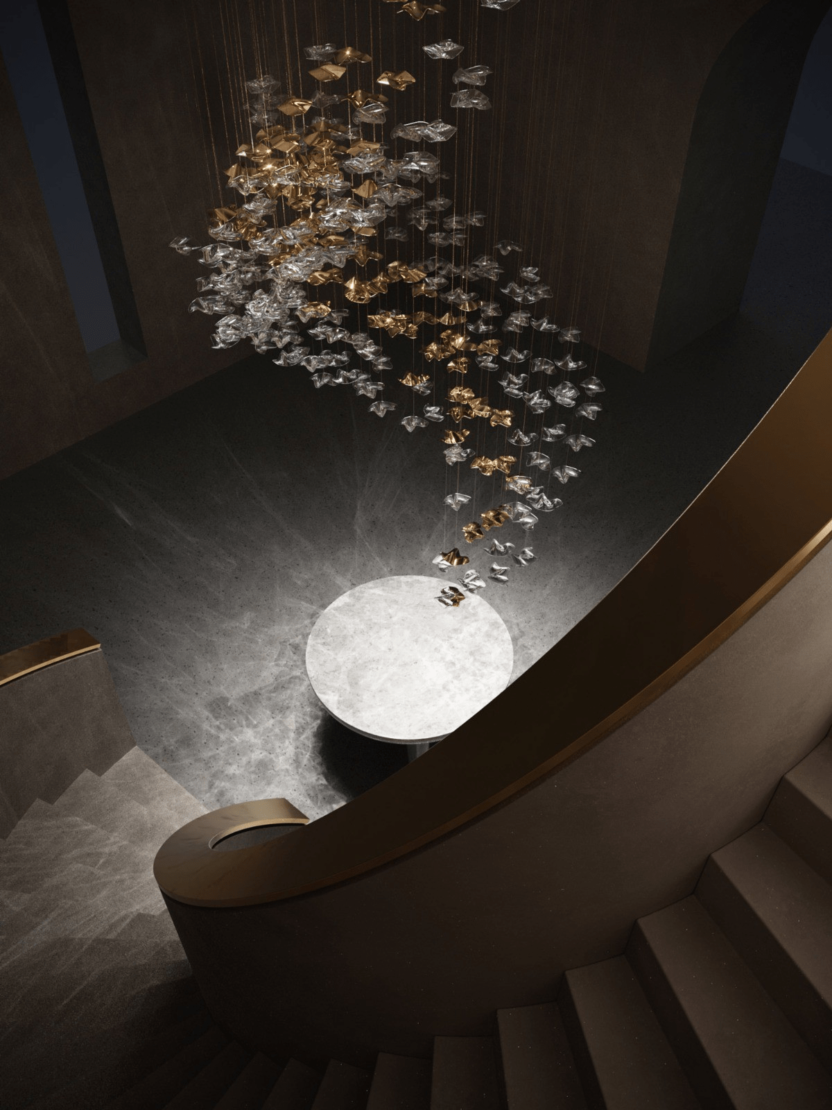 Vecarisra Luxury Tidal Art Glass Pendants Lamp - Letslighting