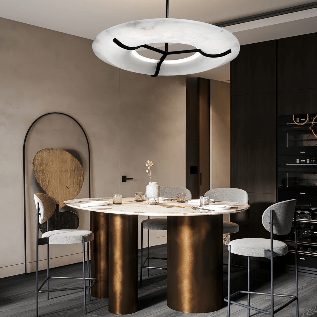 Uvare Alabaster Chandelier - Letslighting