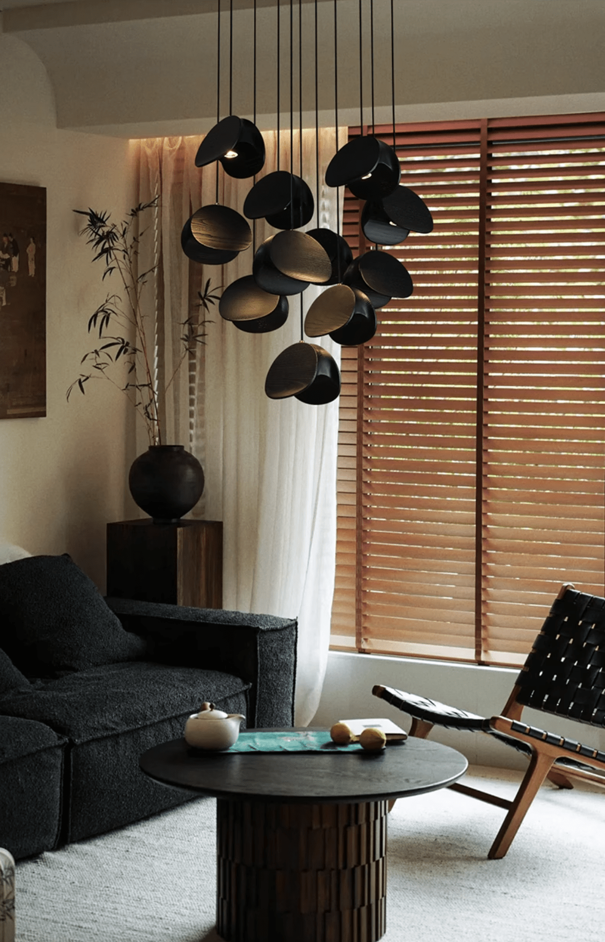 Tavro Minimalist Wood Pendant Light - Letslighting