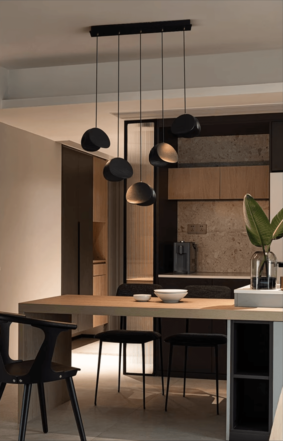 Tavro Minimalist Wood Pendant Light - Letslighting
