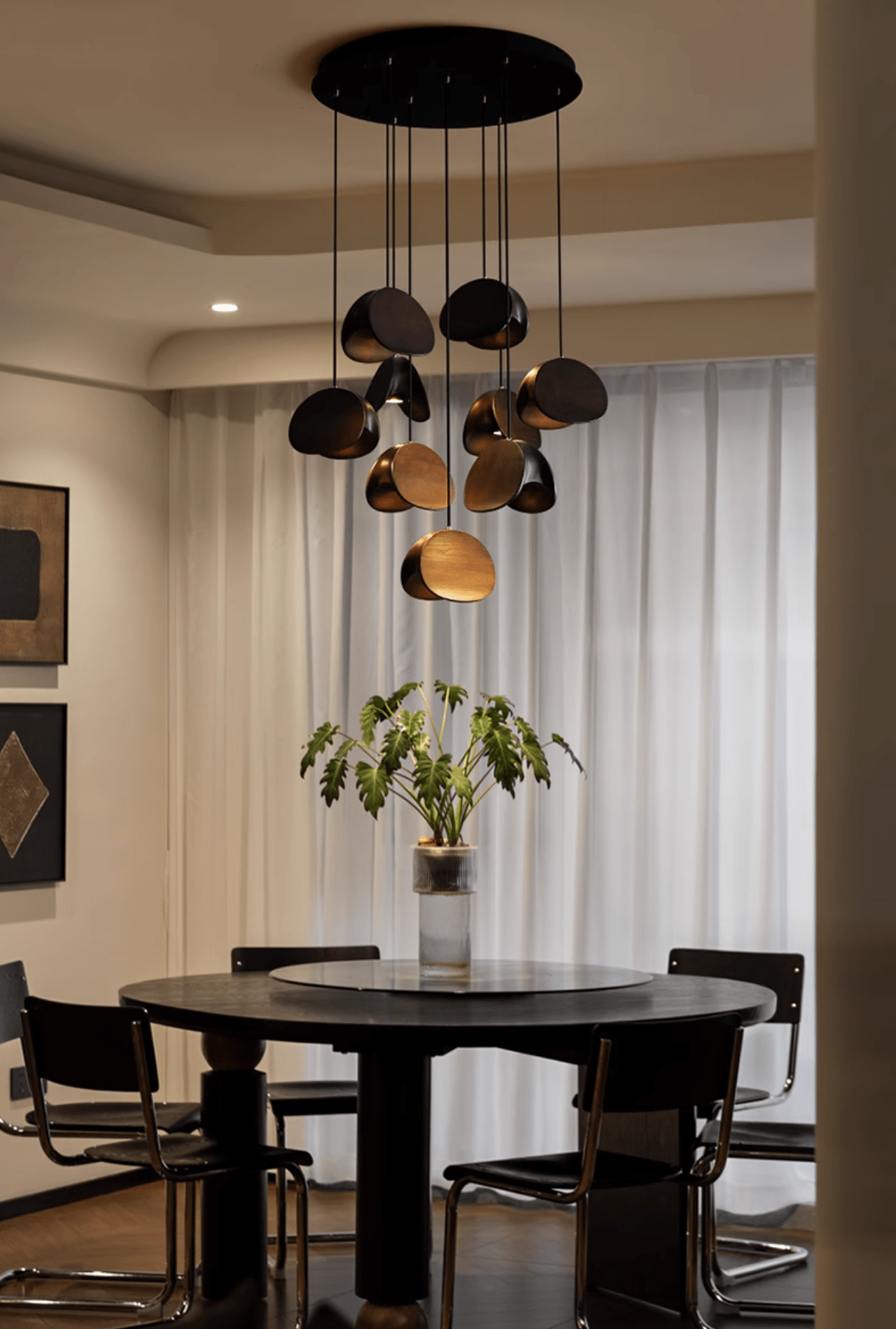 Tavro Minimalist Wood Pendant Light - Letslighting