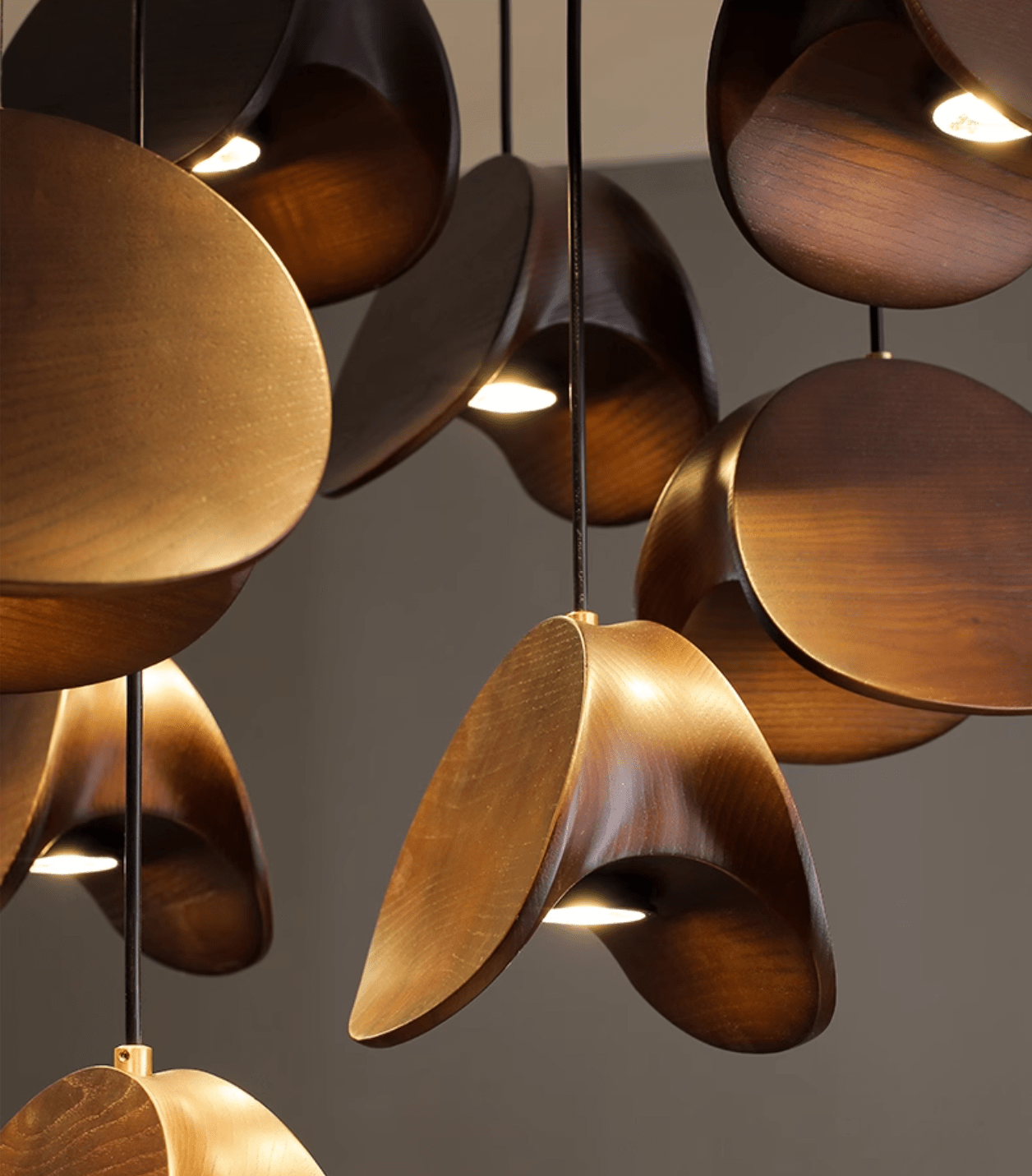Tavro Minimalist Wood Pendant Light - Letslighting