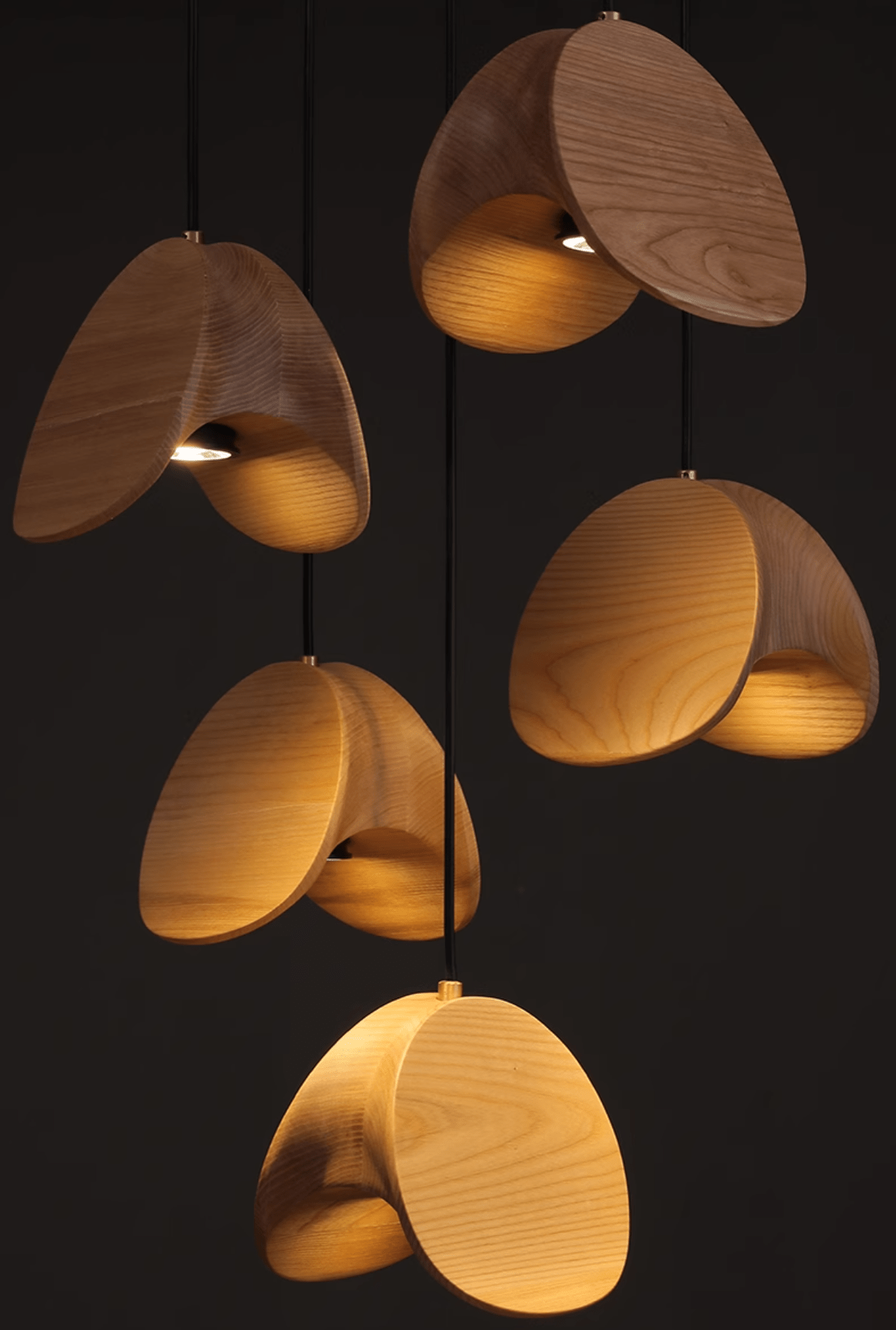 Tavro Minimalist Wood Pendant Light - Letslighting