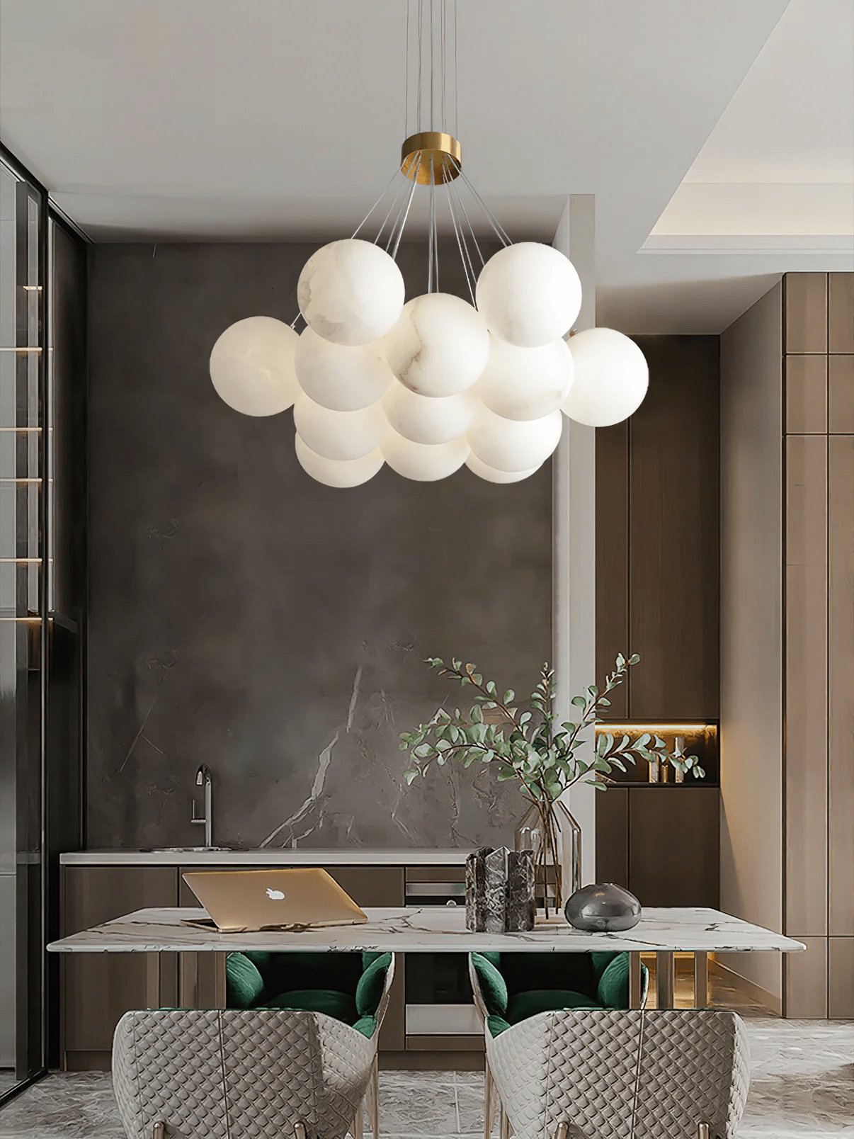 Zovenila Alabaster Chandelier - Letslighting