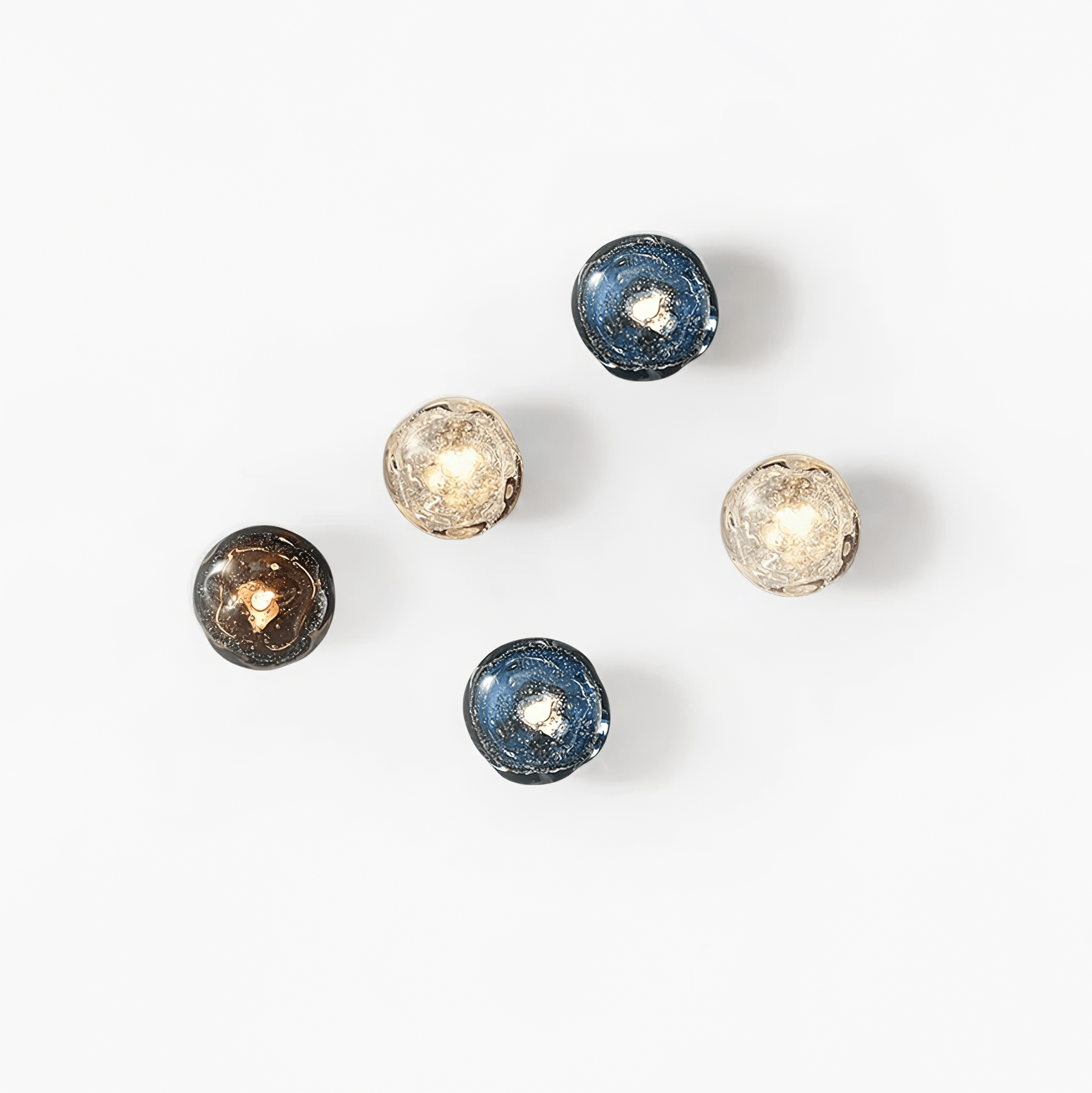 Orrin Molten Glass Wall Light - Letslighting