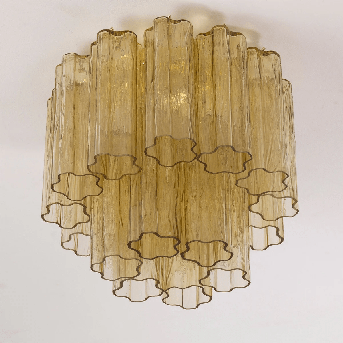 Aurora Ceiling Lamp Pink Waterfall Style - Letslighting