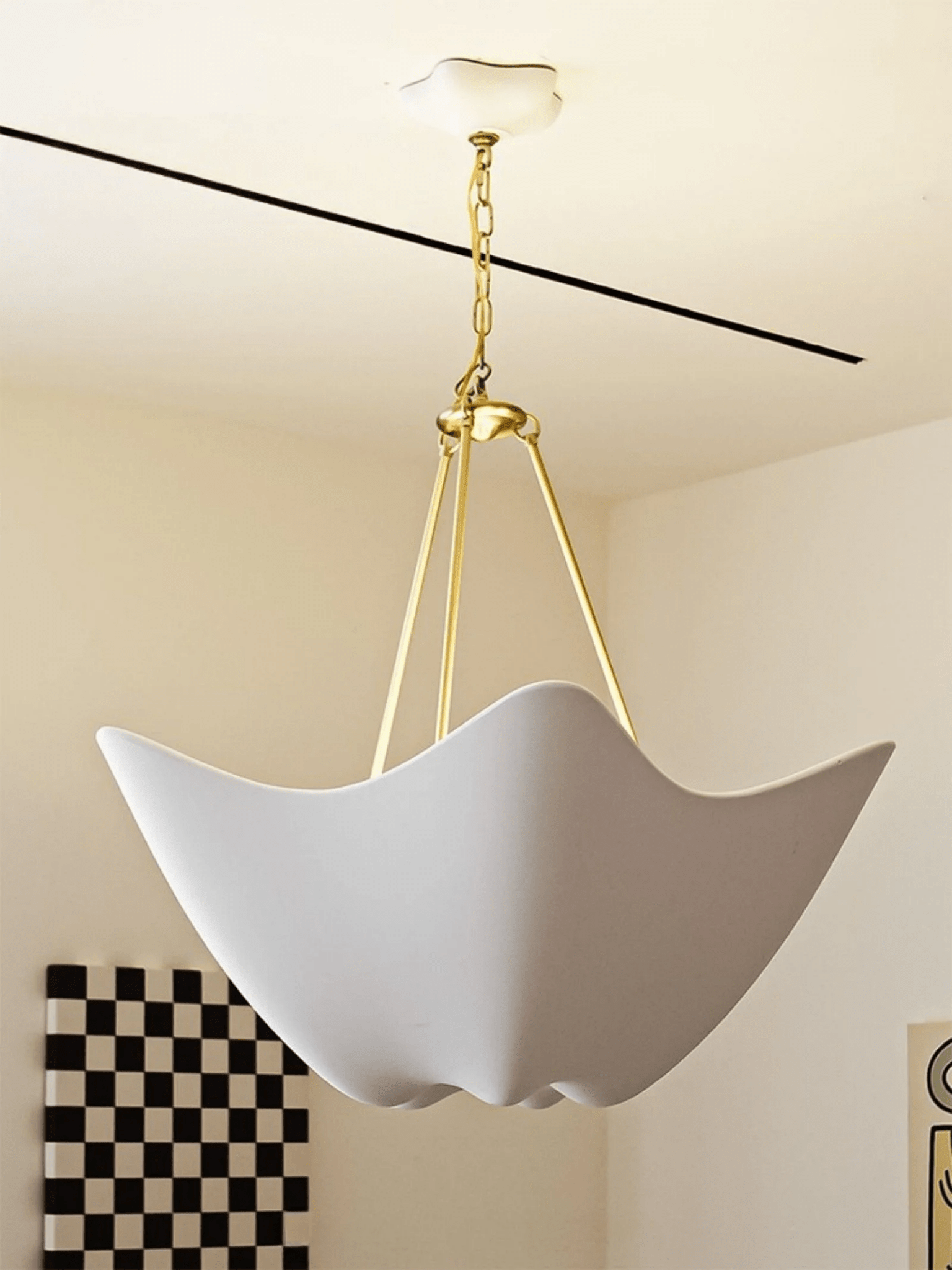 Luvonea Plaster Chandelier - Letslighting