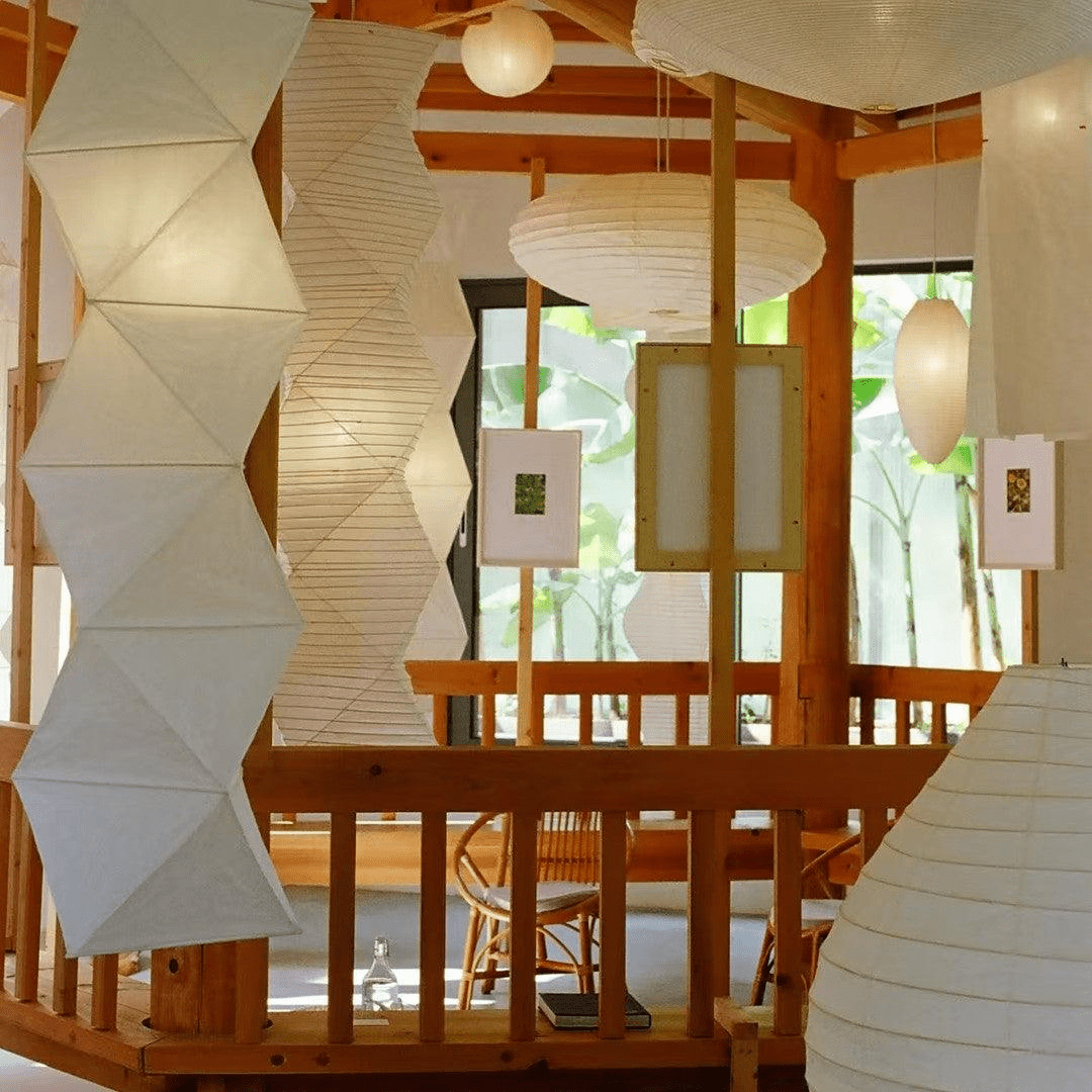 Washi Paper L8 Pendant Light - Letslighting