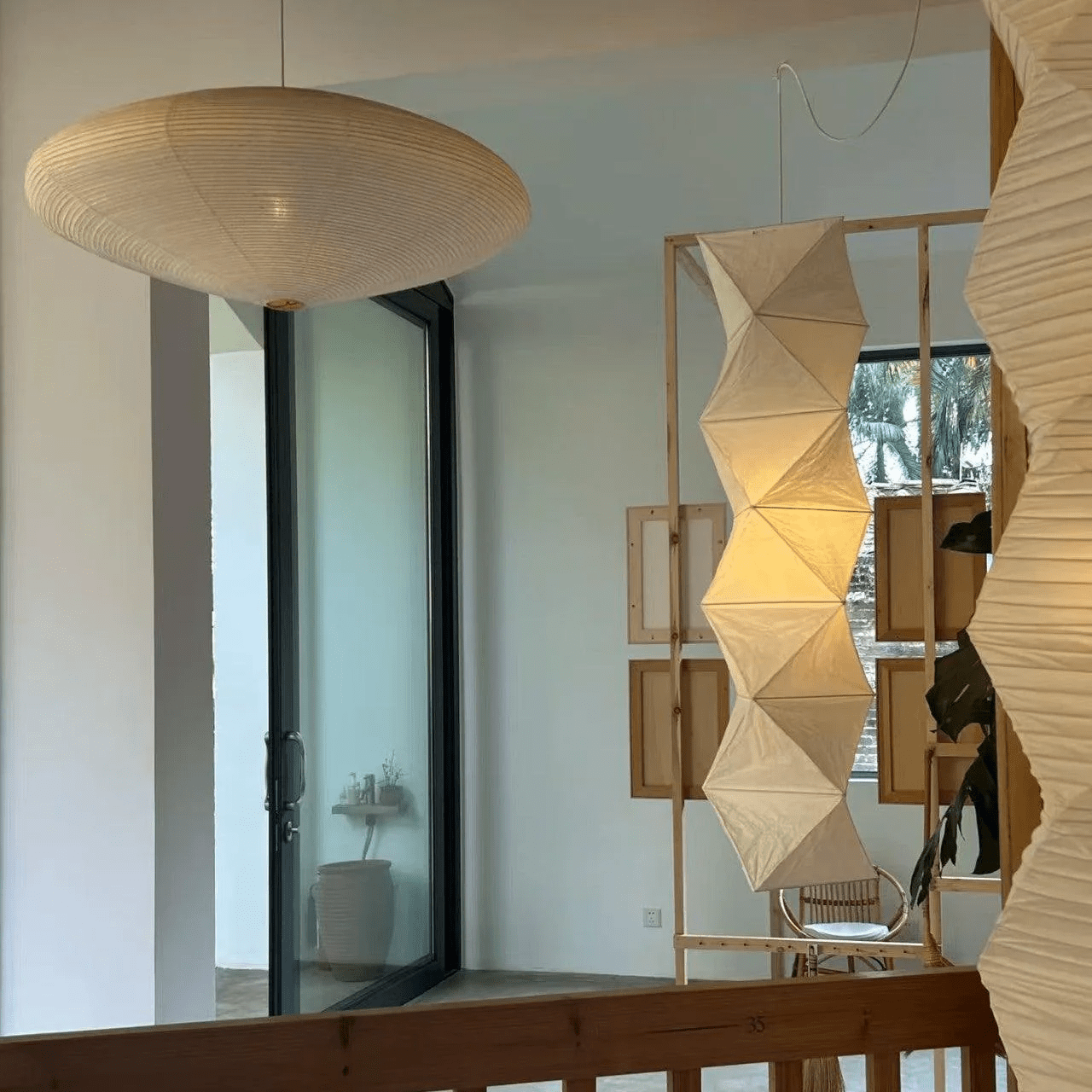 Washi Paper L8 Pendant Light - Letslighting