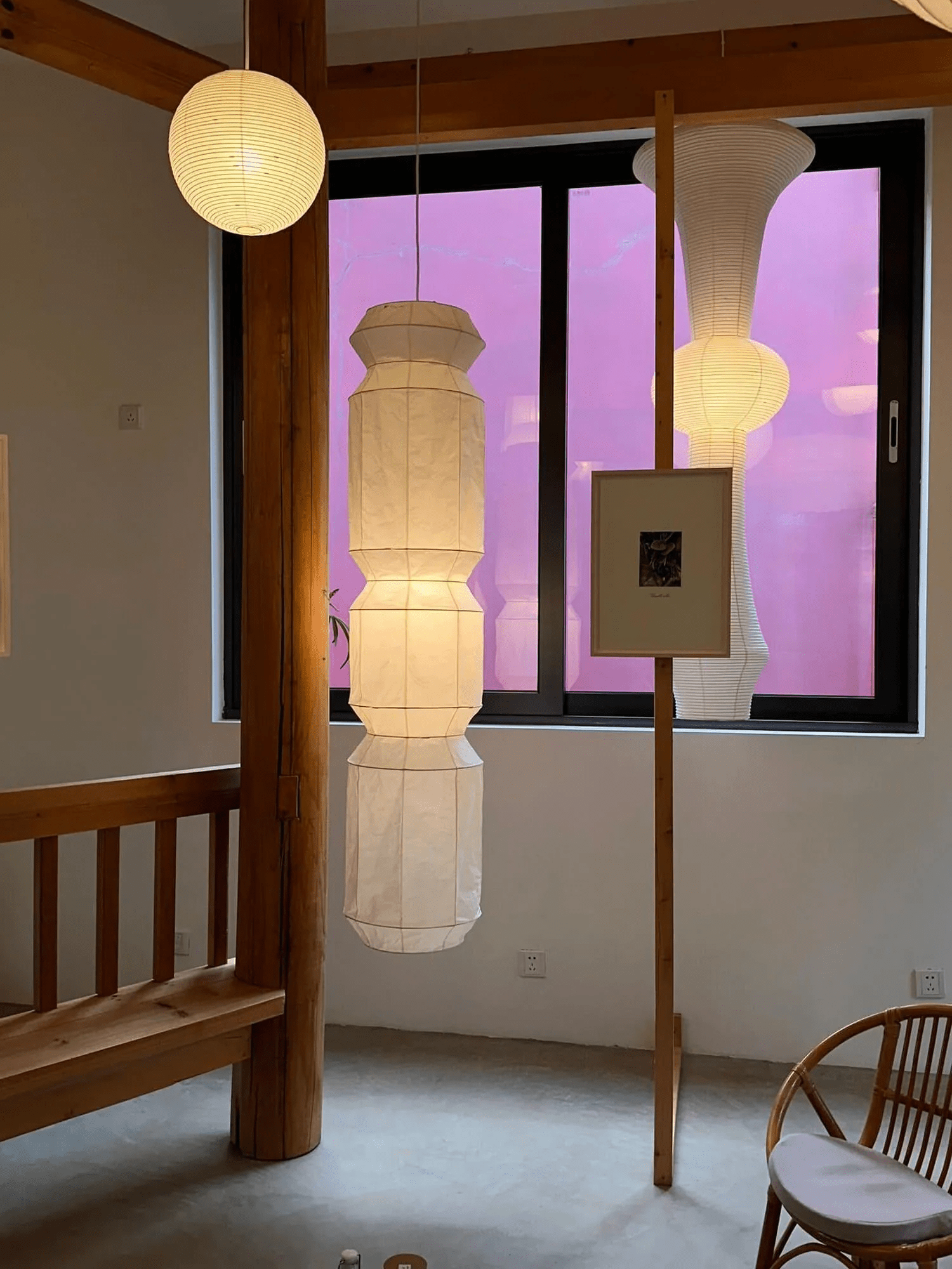 Washi Paper L6 Pendant Light - Letslighting