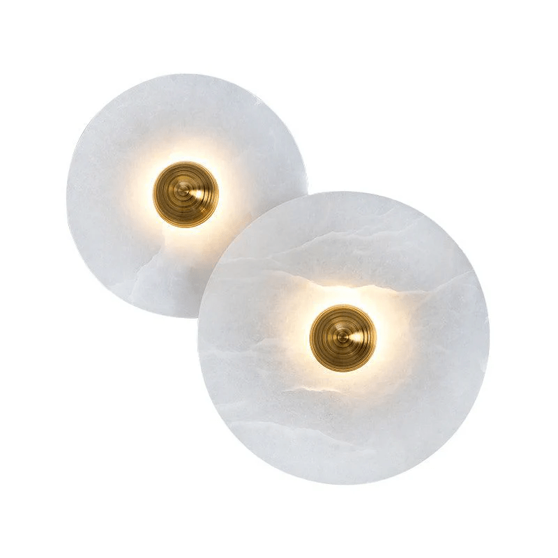 Selene Minimalist Alabaster Ceiling Light - Letslighting