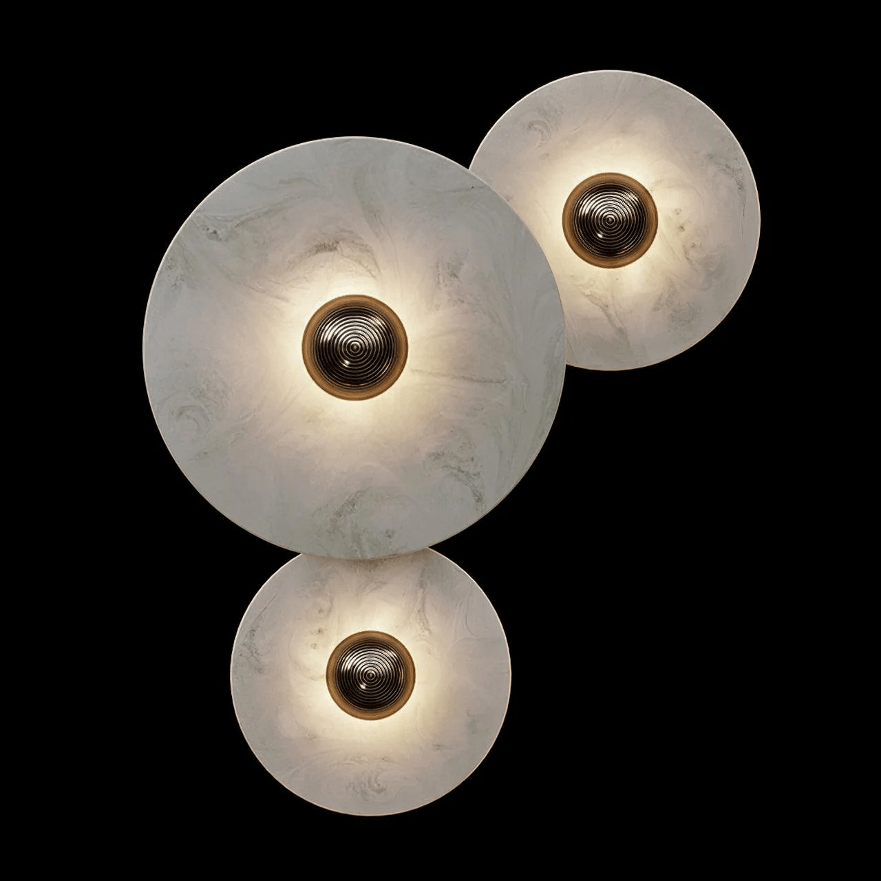 Selene Minimalist Alabaster Ceiling Light - Letslighting