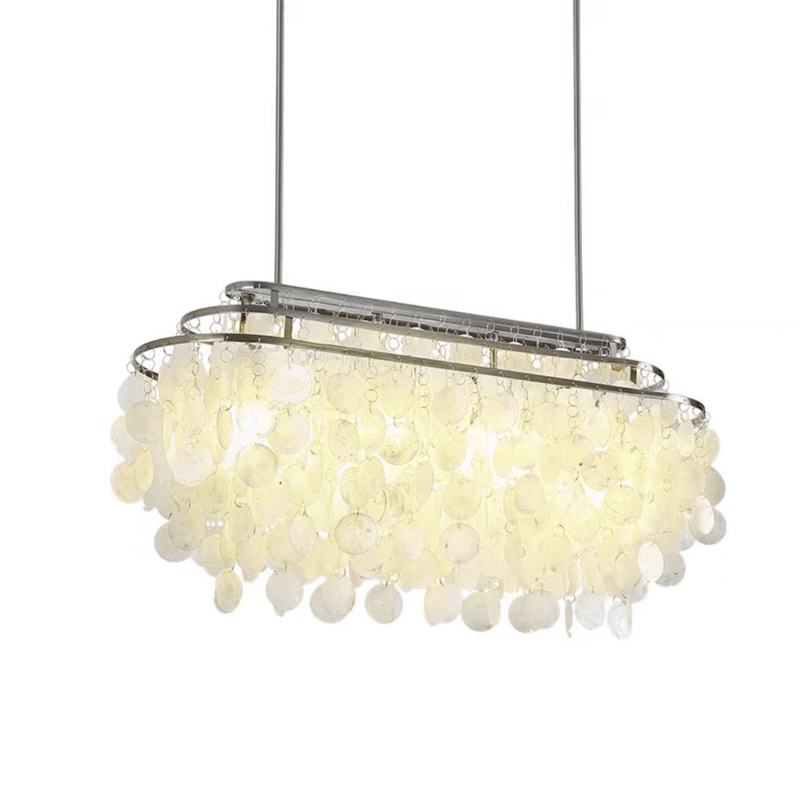 Round Shell Chandelier - Letslighting