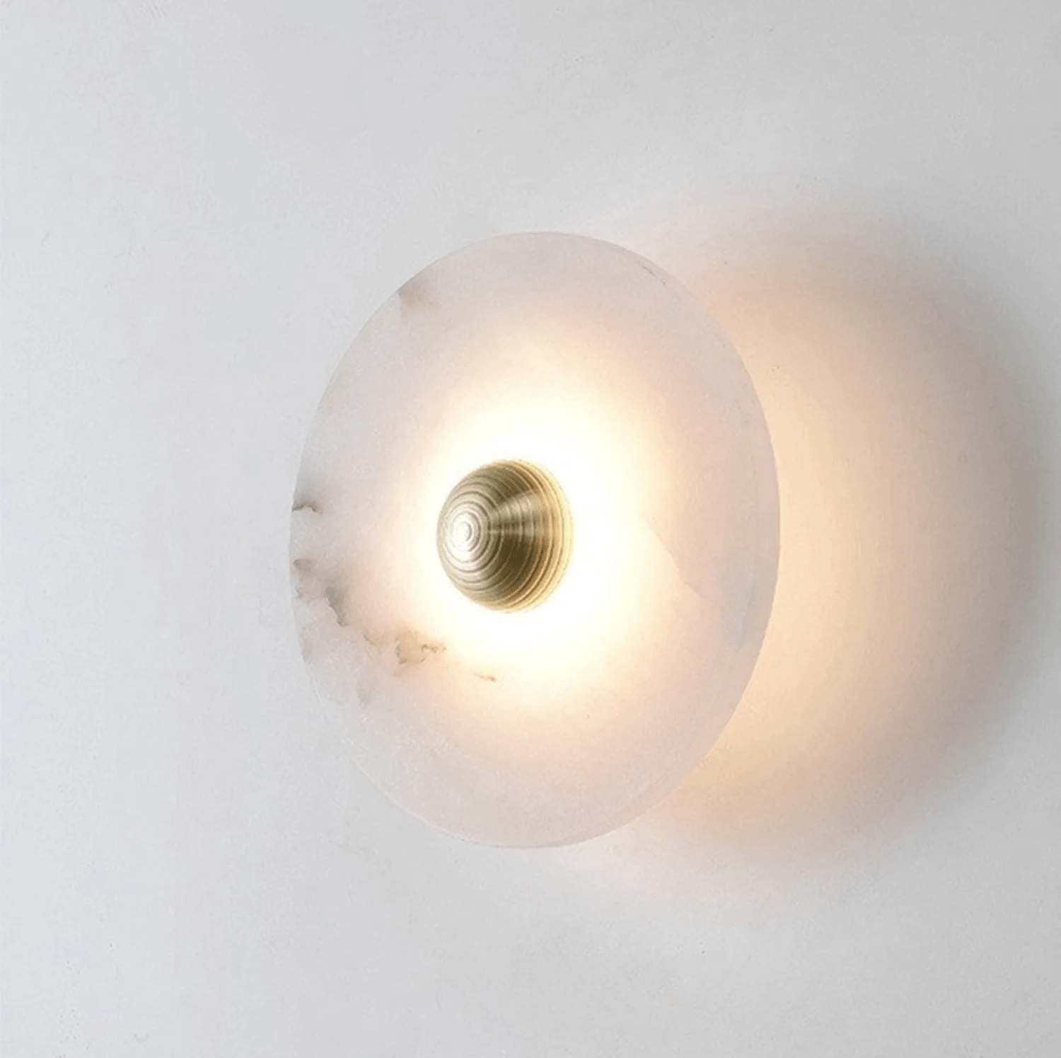 Selene Minimalist Alabaster Ceiling Light - Letslighting