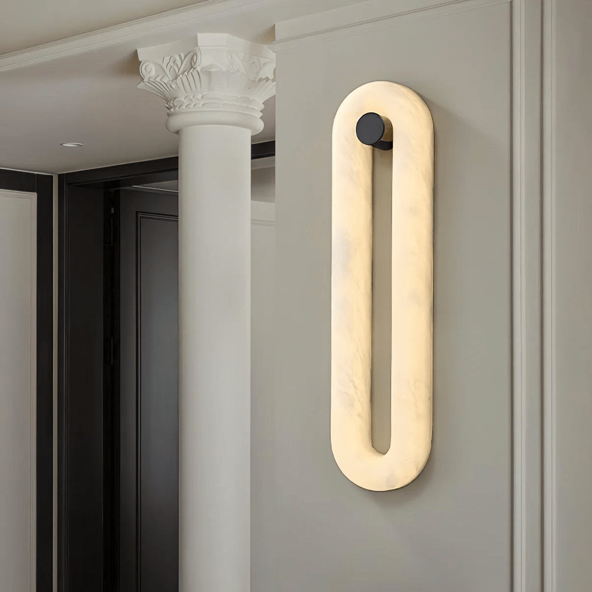 Aurea Modern Alabaster Wall Light - Letslighting