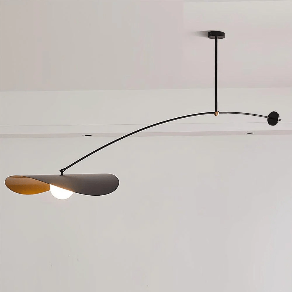 Arcflow Dynamic Metal Curve Pendant Light - Letslighting