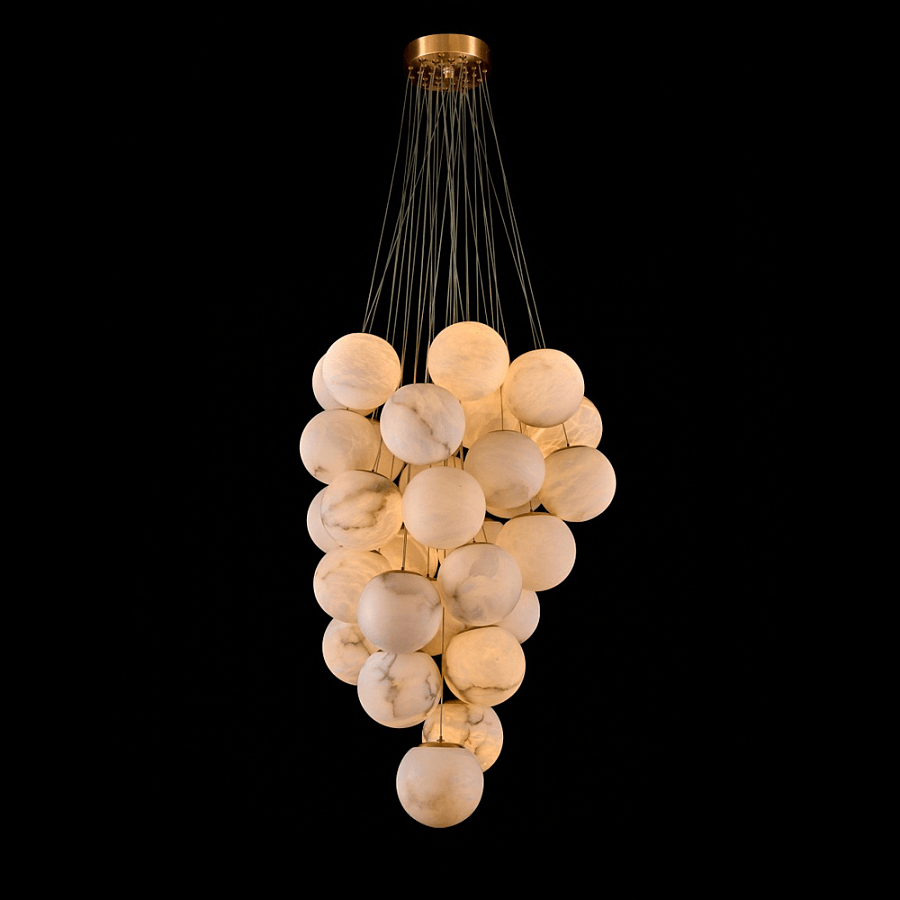 Grapha Alabaster Pendant Light Chandelier - Letslighting