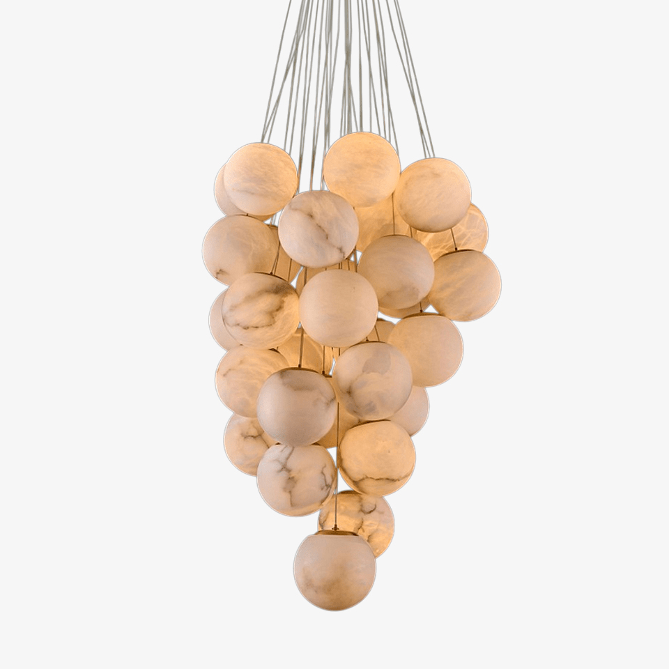 Grapha Alabaster Pendant Light Chandelier - Letslighting
