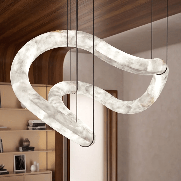 Erya Alabaster Pendant Light Chandelier - Letslighting
