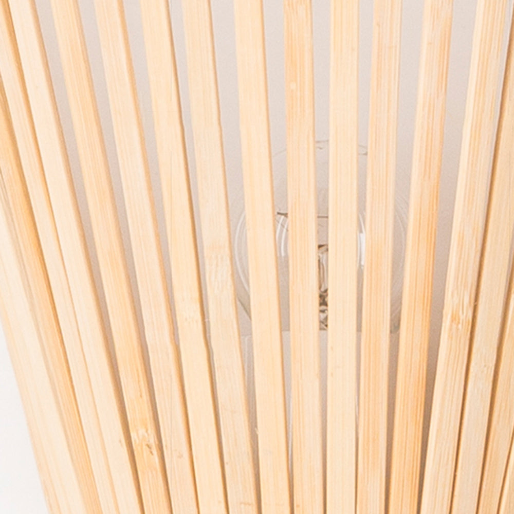 Muto Natural Muto/Acrílico LED Aplique de Pared Madera