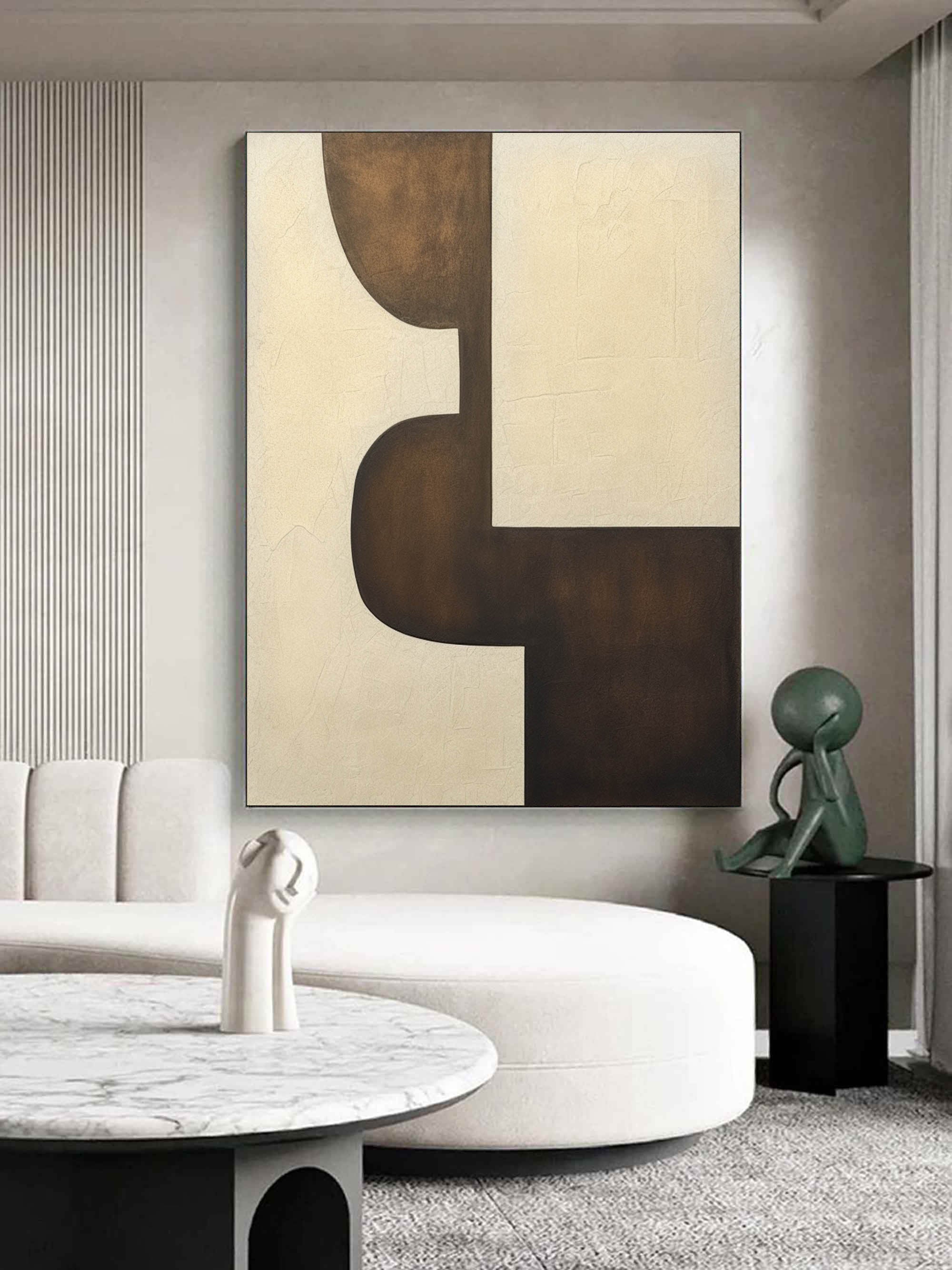 Bruno Minimalista Contemporáneo Arte Mural - Letslighting