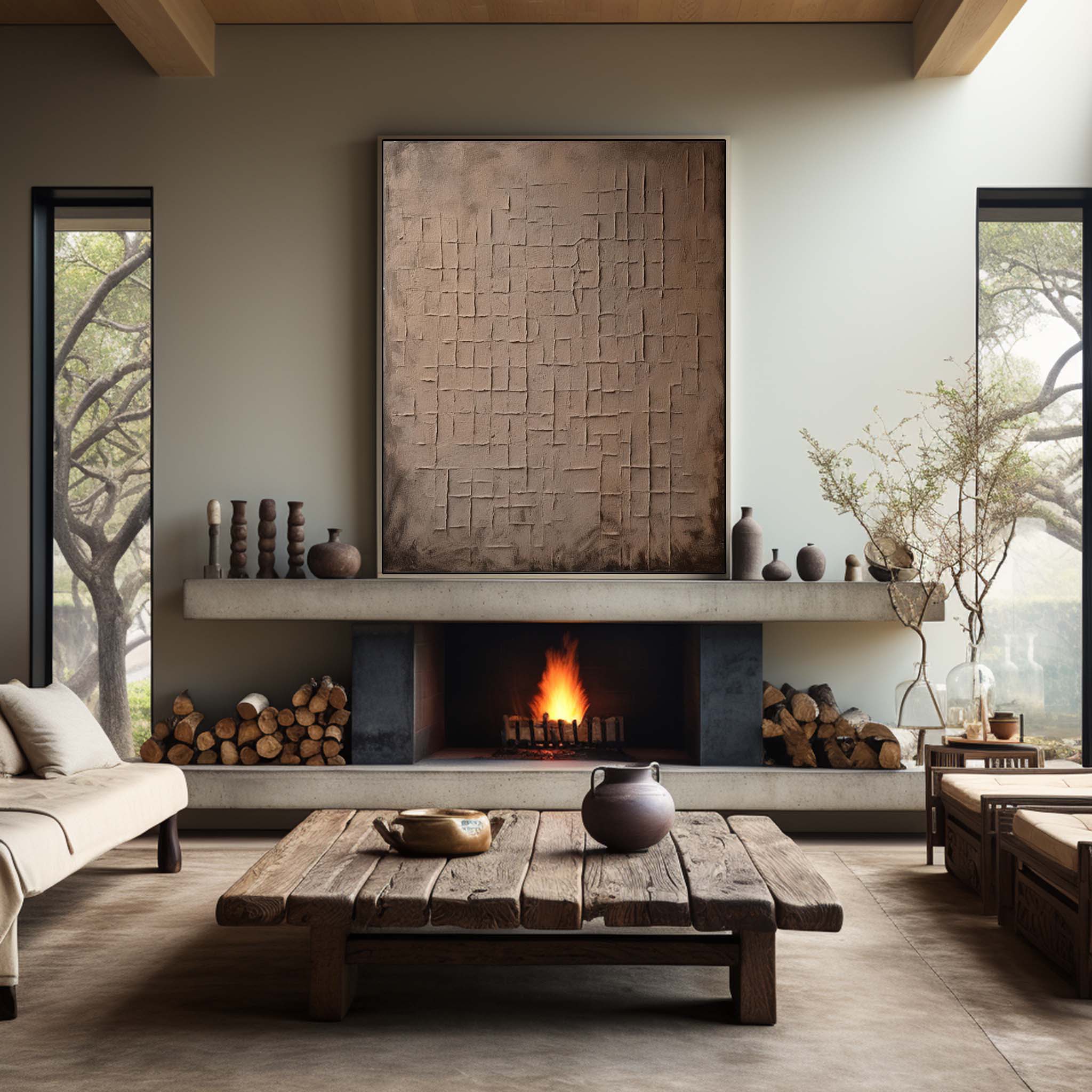 Mason Wabi-Sabi Arte Mural - Letslighting