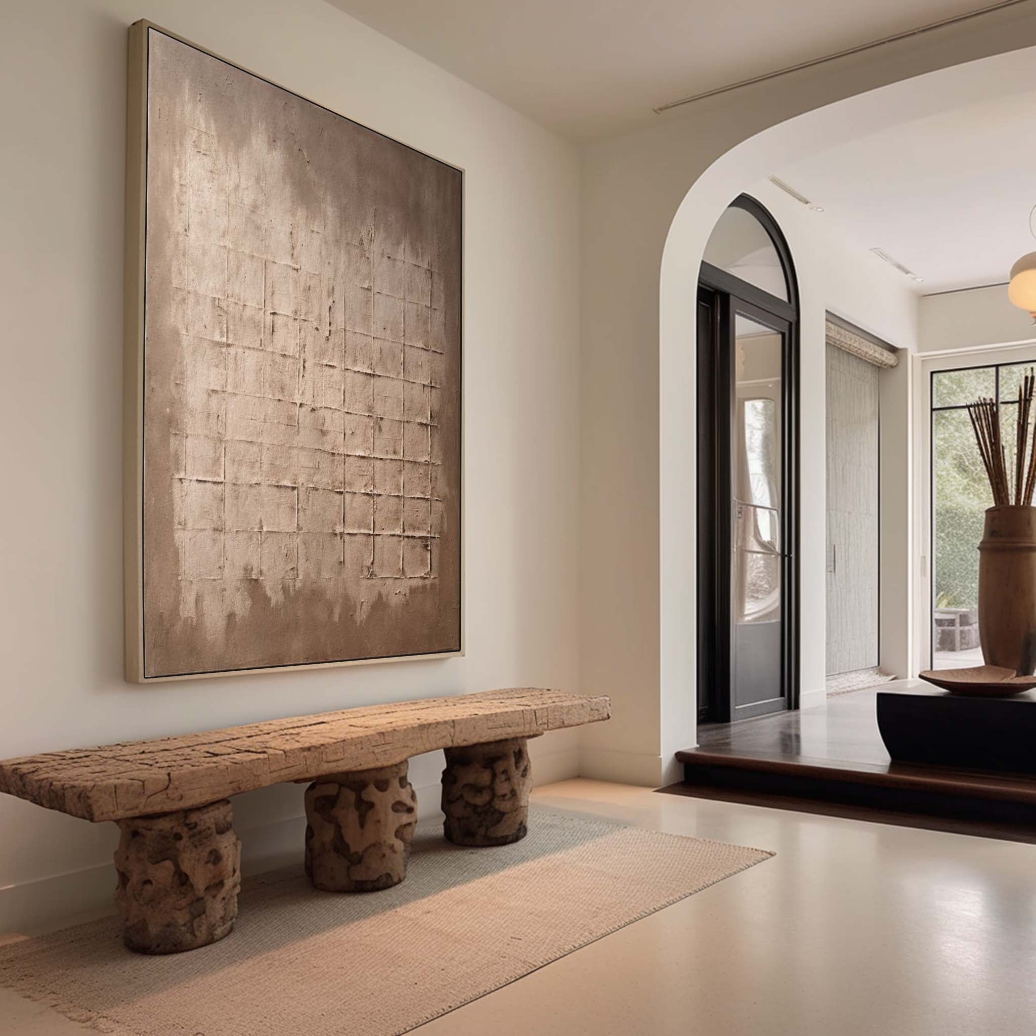 Saturn Wabi-Sabi Arte Mural - Letslighting