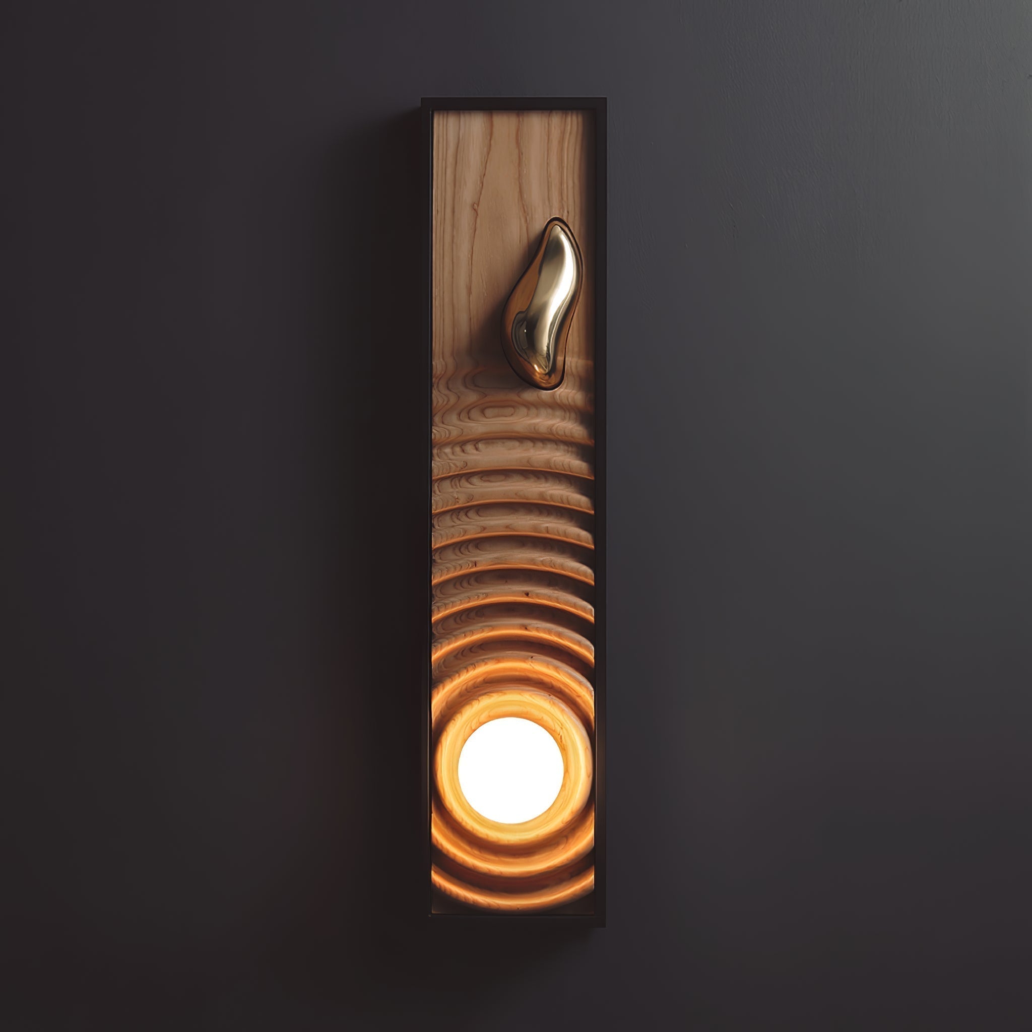Caleb Vintage Wood Wall Lamp - Letslighting