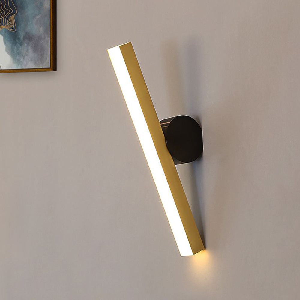 Arisha Moderno Lineal Geometría LED Aplique de Pared Dorado