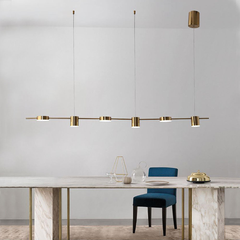 Arisha  Lámpara Colgante Minimalist Multi Metal Negro/Oro