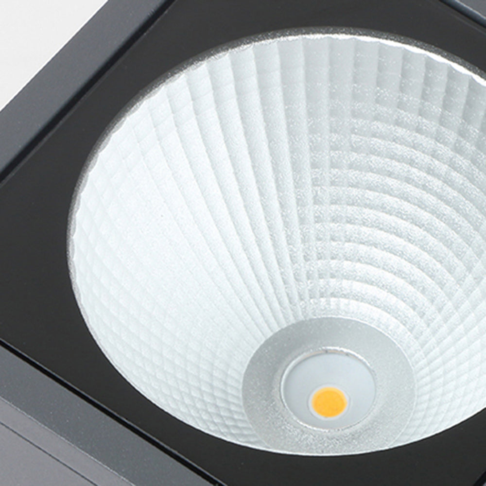 Ray Minimlista Cuadrada Metal Lámpara de Techo Exterior