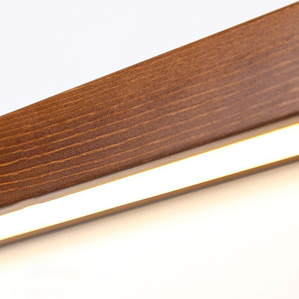 Muto Lámpara de Pared Lineal de Madera