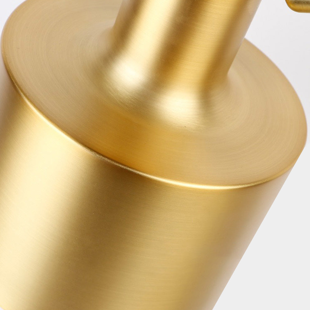 Mira Moderna Simple Metal Lámpara de Pie Dorada