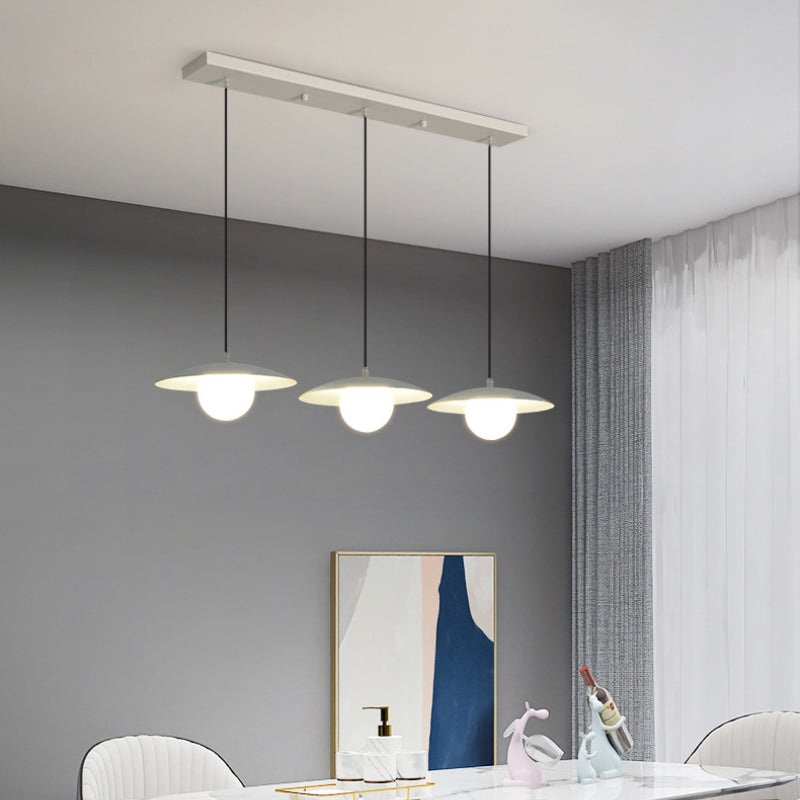 Valentina Moderno LED Lámpara colgante Metal Negro Comedor/Dormitorio