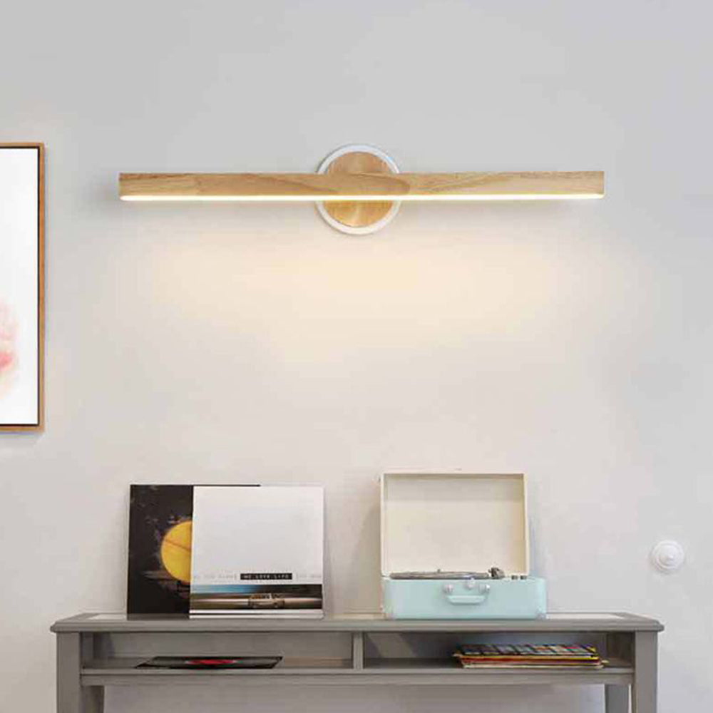 Muto Madero Aplique de Espejo para baño, Lineal & Círculo, L60CM