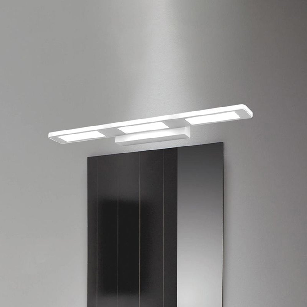 Arisha Moderno Rectángulo Metal/Acrílico LED Aplique de Pared Blanco