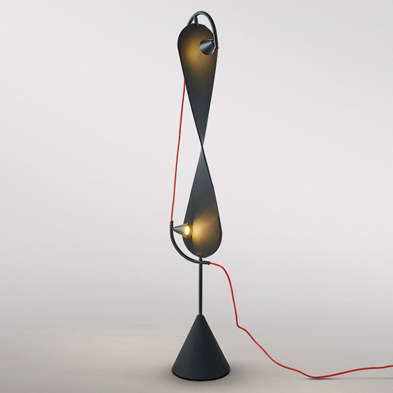 Mira Moderno Minimalista Geométrico Metal Suelo Lámpara