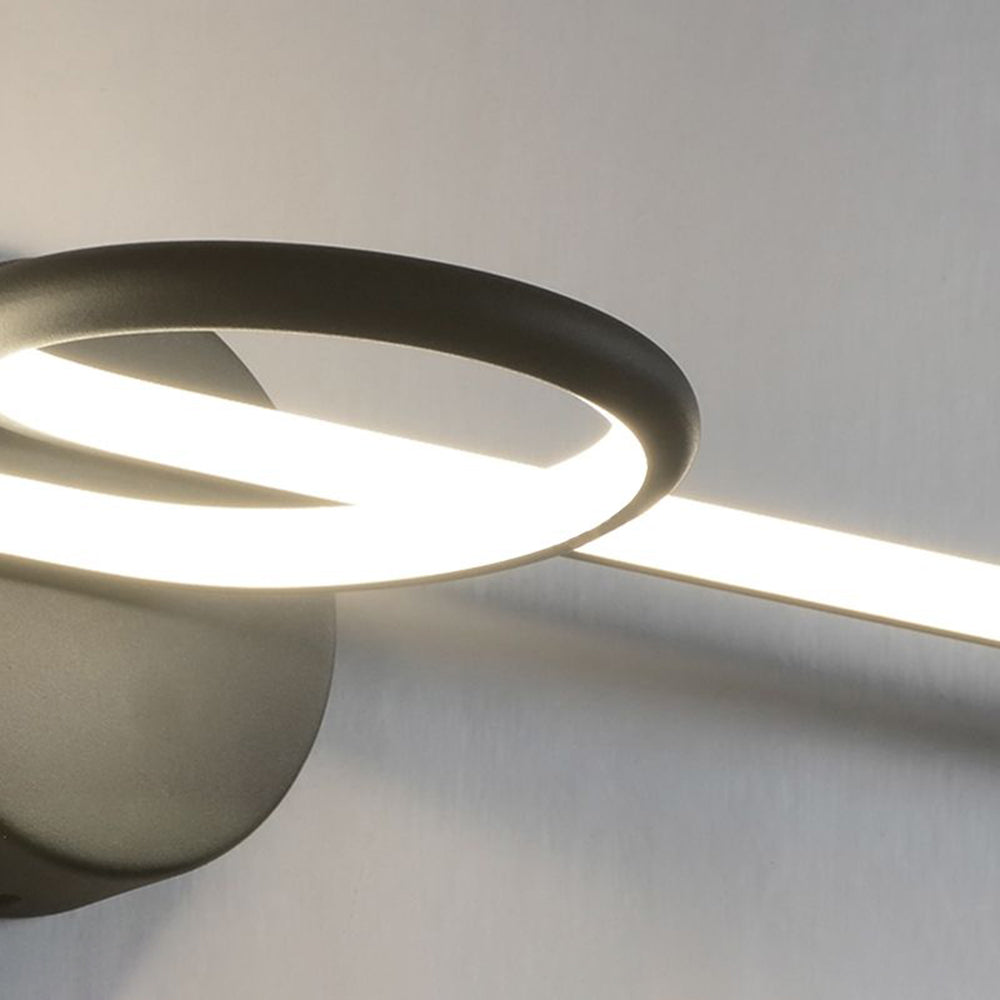 Arisha Nórdico Geométrico Metal/Gel de Sílice Aplique de Pared Negro/Blanco