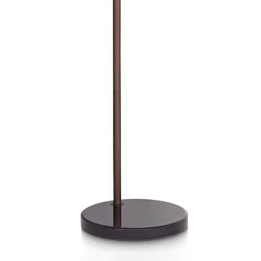 Mira Moderna Minimalista Metal Curva Lámpara de Pie Negra