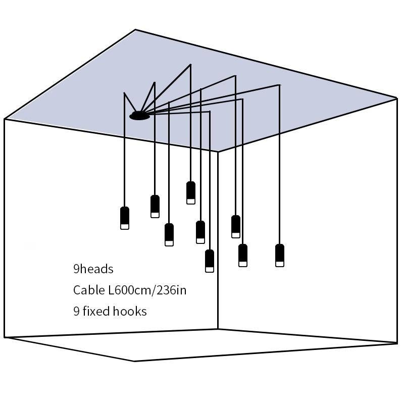 Line Form Pendant light - Letslighting