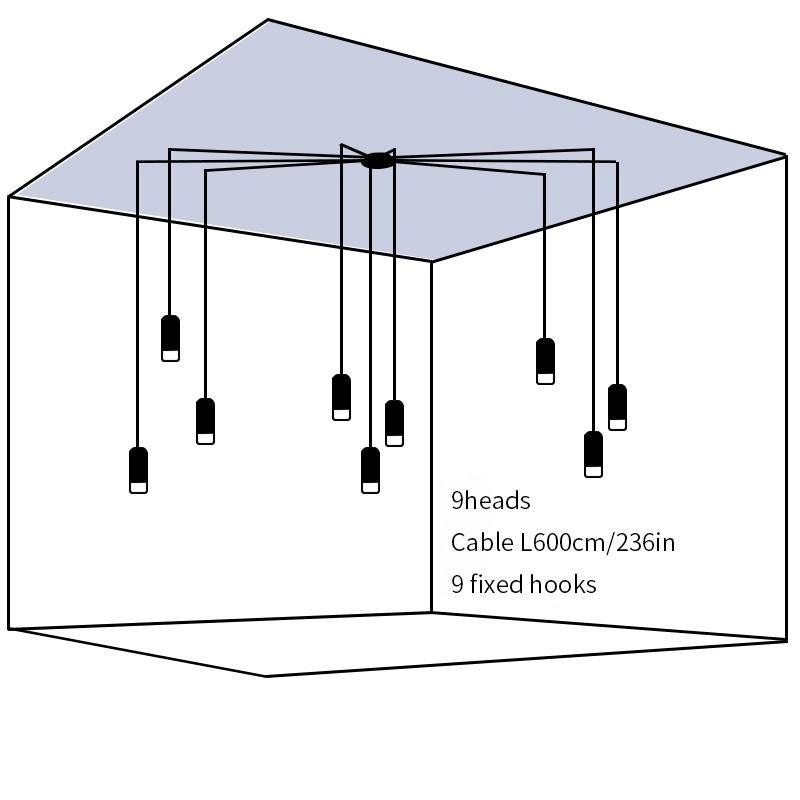 Line Form Pendant light - Letslighting