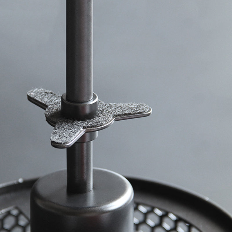 Arisha Industrial Bola/Cilíndrica Vidrio/Metal Lámpara Colgante Plata/Dorada