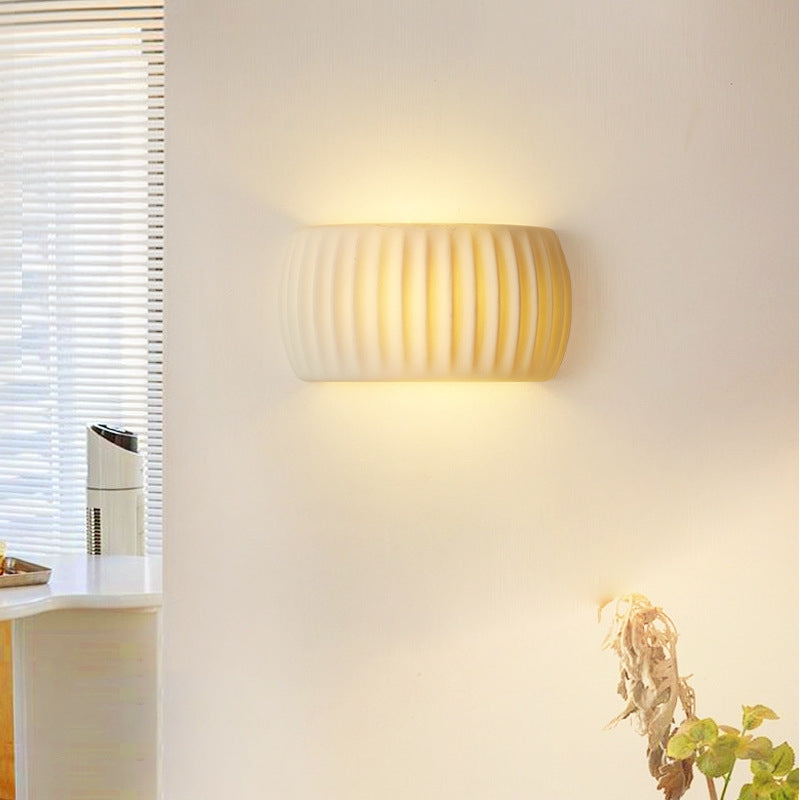 Valentina Minimalista LED Aplique de Pared Metal Resina Estudio