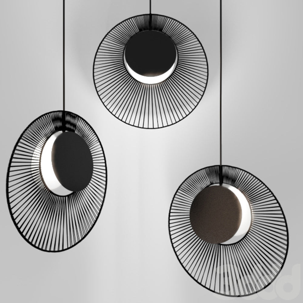 Arisha Minimalista LED Lámpara Colgante Metal Salón Pasillo