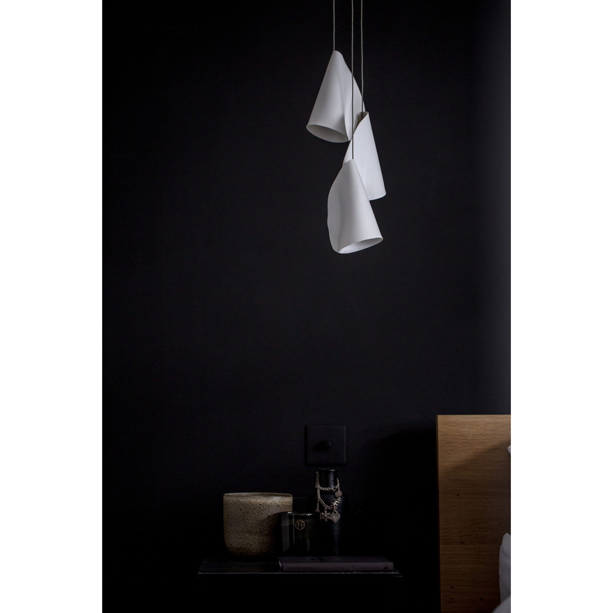 Olshaion Geometric Ceramic Pendant Light - Letslighting